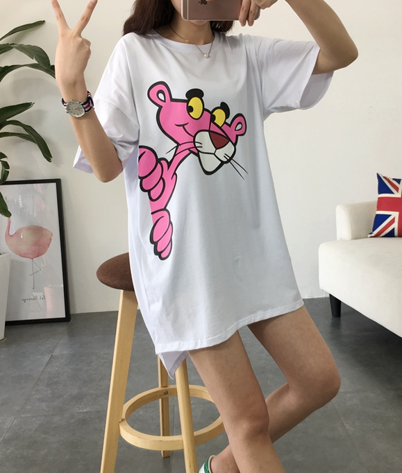 濰坊市寬松純棉T恤短袖銷售   新款大碼女裝