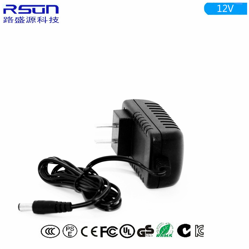 廠家直銷12v1a美規(guī)開關(guān)電源 12W電源適配器