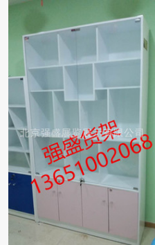 北京圖書展柜定做價(jià)格 木質(zhì)貨架圖書展柜繪本館展示架圖書館書架