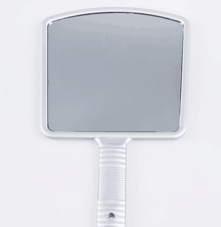 手柄鏡美發(fā)寶手柄鏡定制方形鏡子廠家生產批發(fā)發(fā)廊用手柄鏡