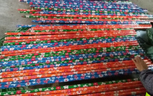 出售各類PVC花膠掃把桿 花膠掃把桿廠家直銷