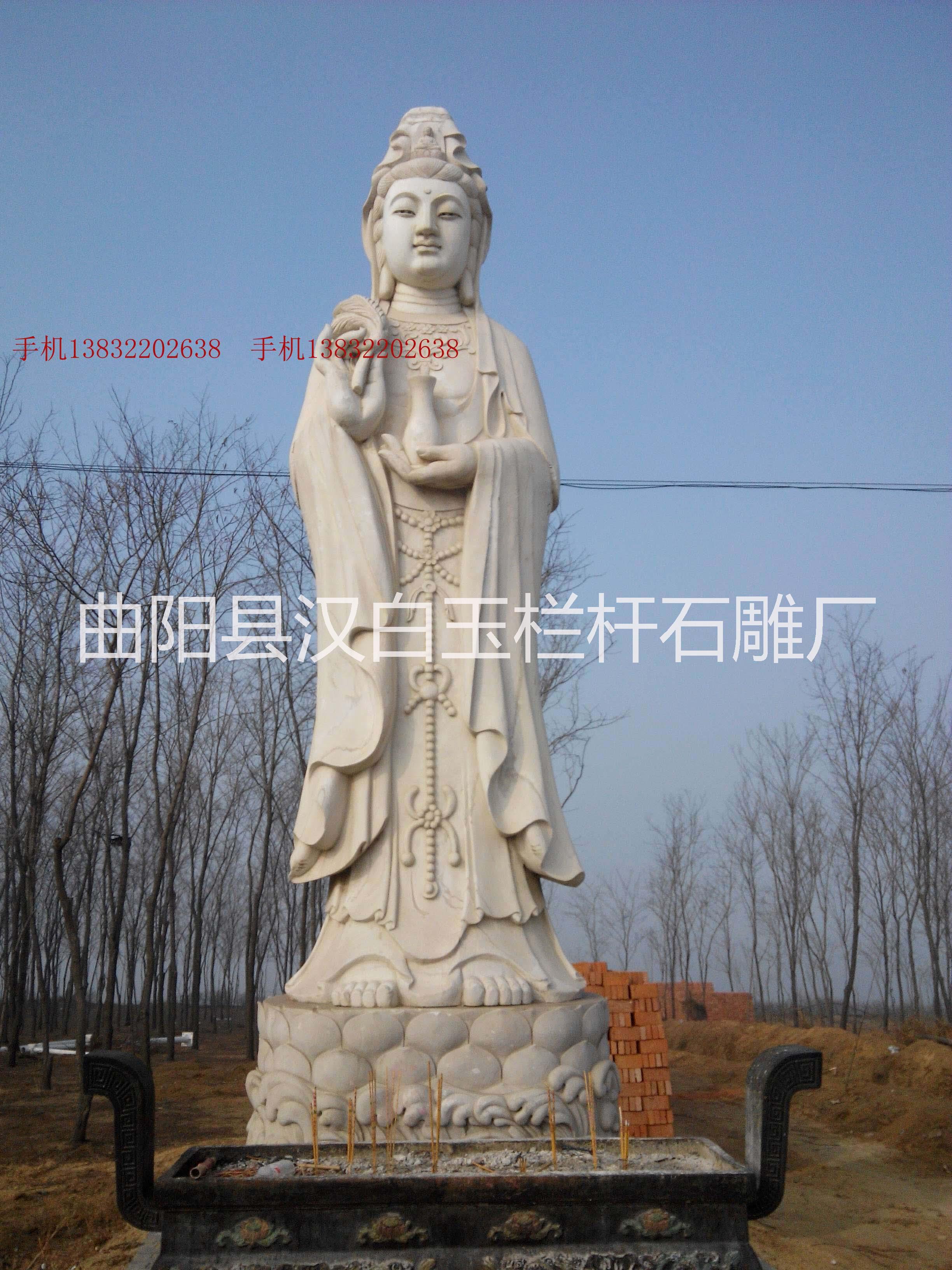 供應(yīng)觀音像@漢白玉觀音像@觀音像雕刻
