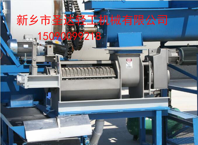 現(xiàn)貨食品級茶葉渣壓榨機(壓榨脫水機)_專業(yè)定做各種型號的茶葉渣雙螺旋壓榨機