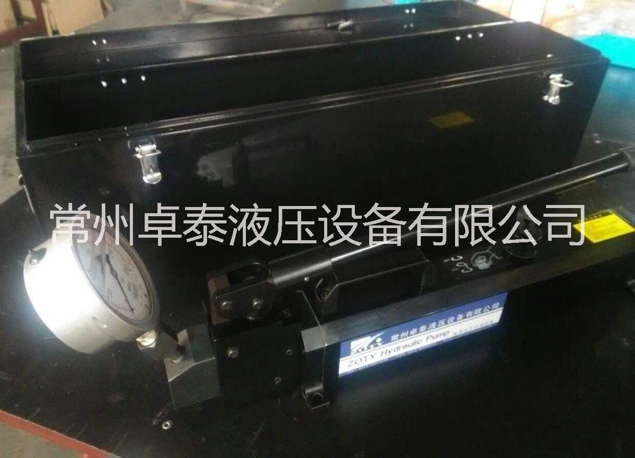 超高壓手動液壓泵MP-200型常州卓泰液壓大量現(xiàn)貨 手動液壓泵MP-200型