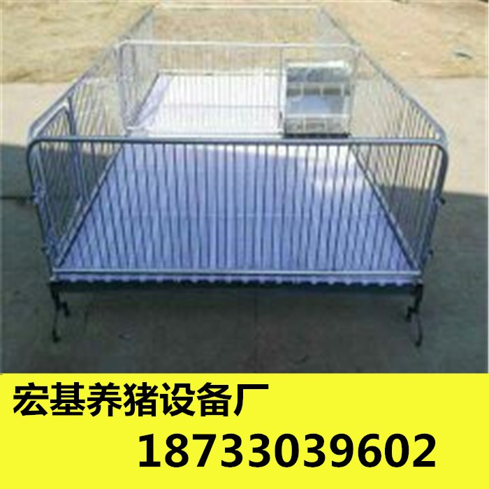 雙體小豬保育床崽豬保育欄宏基養(yǎng)殖設(shè)備廠家質(zhì)優(yōu)價(jià)廉