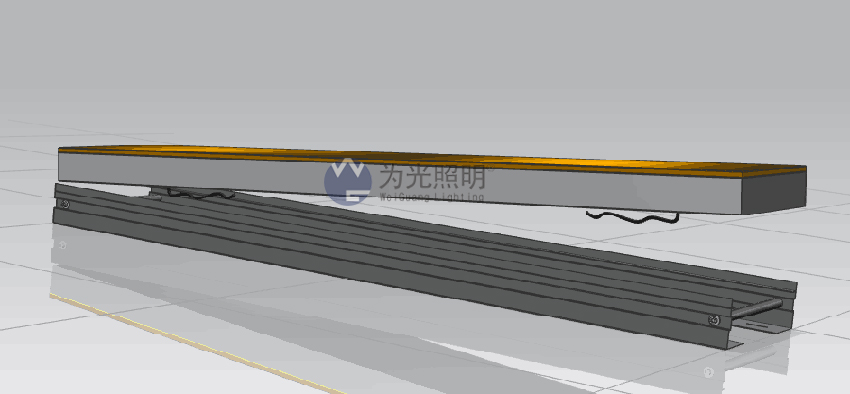 柔光線形LED地埋燈/不刺目 廣場地面裝飾燈條/ LED地埋燈帶