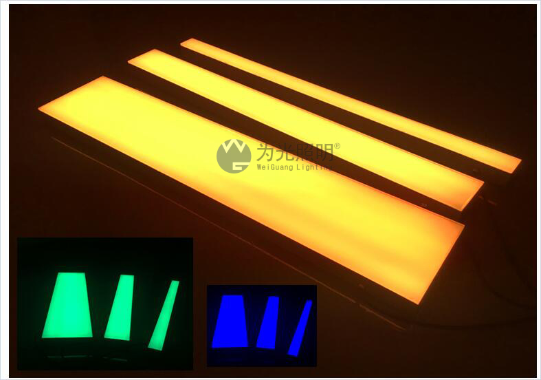 柔光線形LED地埋燈/不刺目 廣場地面裝飾燈條/ LED地埋燈帶