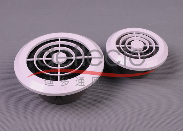 ABS新風(fēng)口 可調(diào)出風(fēng)口 室內(nèi)新風(fēng)口 圓形散流器 廠家直銷 產(chǎn)品功能可定制