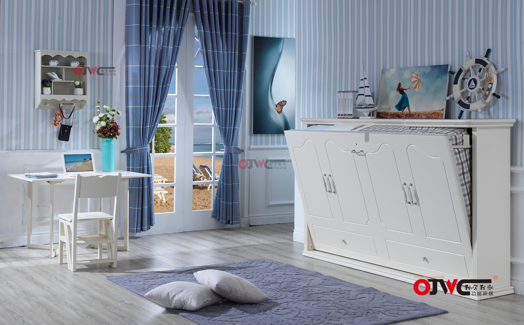 隱形床  功能家具