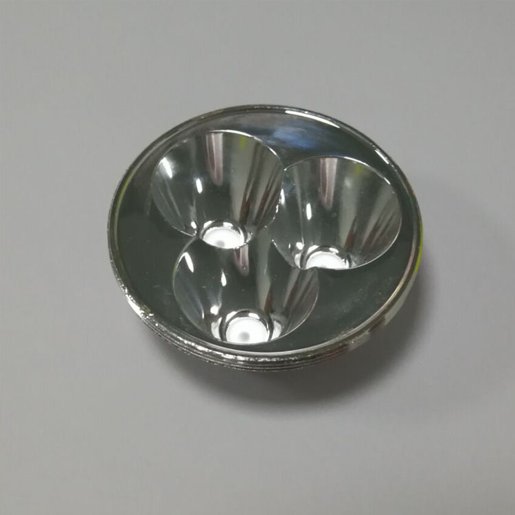 廠家直銷三孔光杯 多燈反光杯  LED鋁質(zhì)燈杯批發(fā) 可加工訂制 釣魚燈反光杯