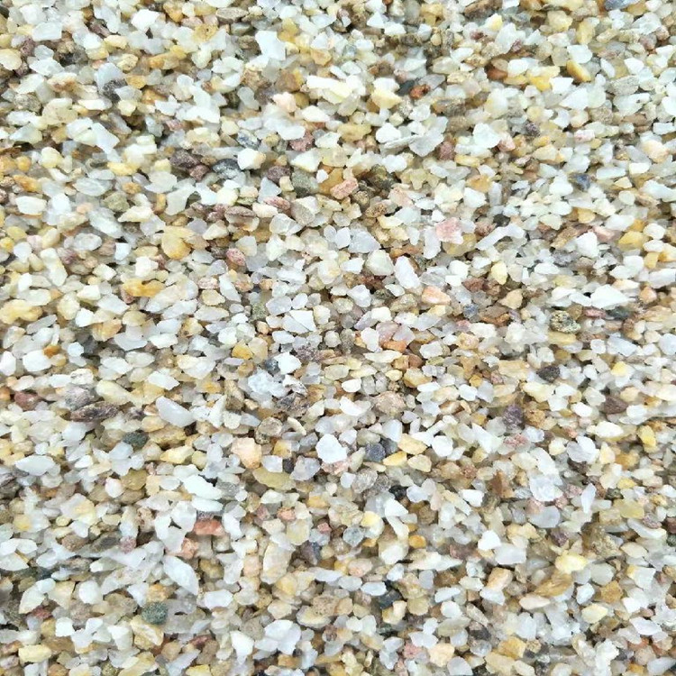 靈壽批發(fā)真石漆石英砂 工業(yè)防腐用石英砂 精白砂 黃色石英砂
