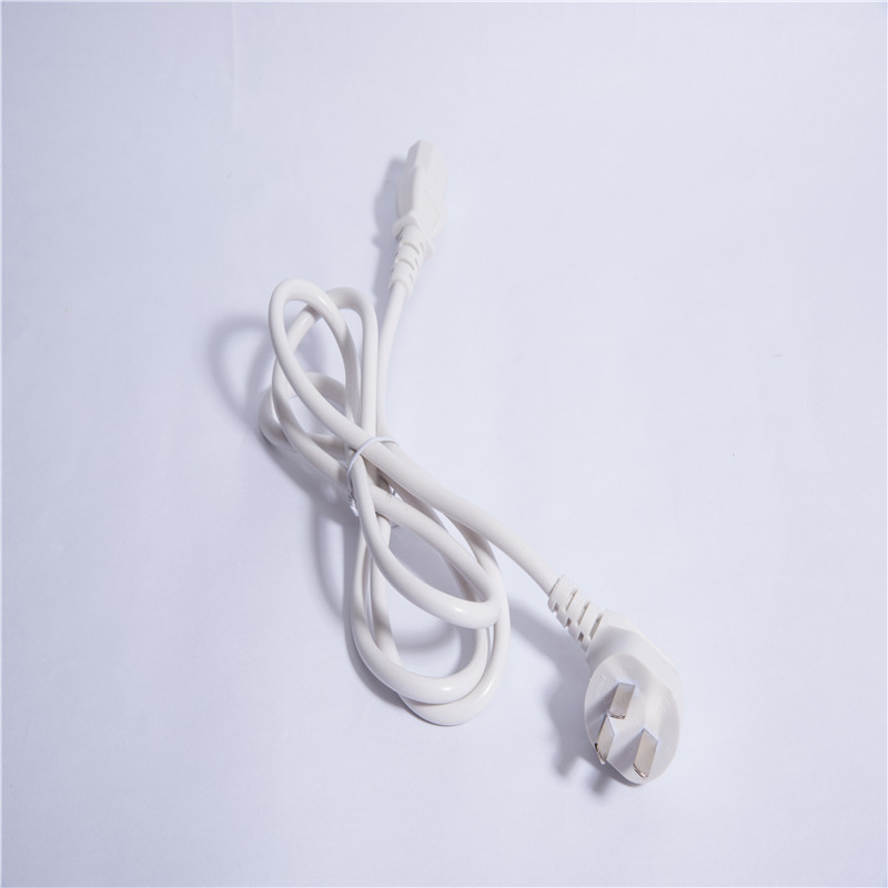 *三插電源線 *三插單頭 白色*三插電源線  電工電線 電工電氣、電線、電纜、電源線