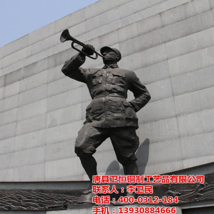 抗戰(zhàn)人物鑄造廠家 廠家制作大型抗戰(zhàn)人物雕塑