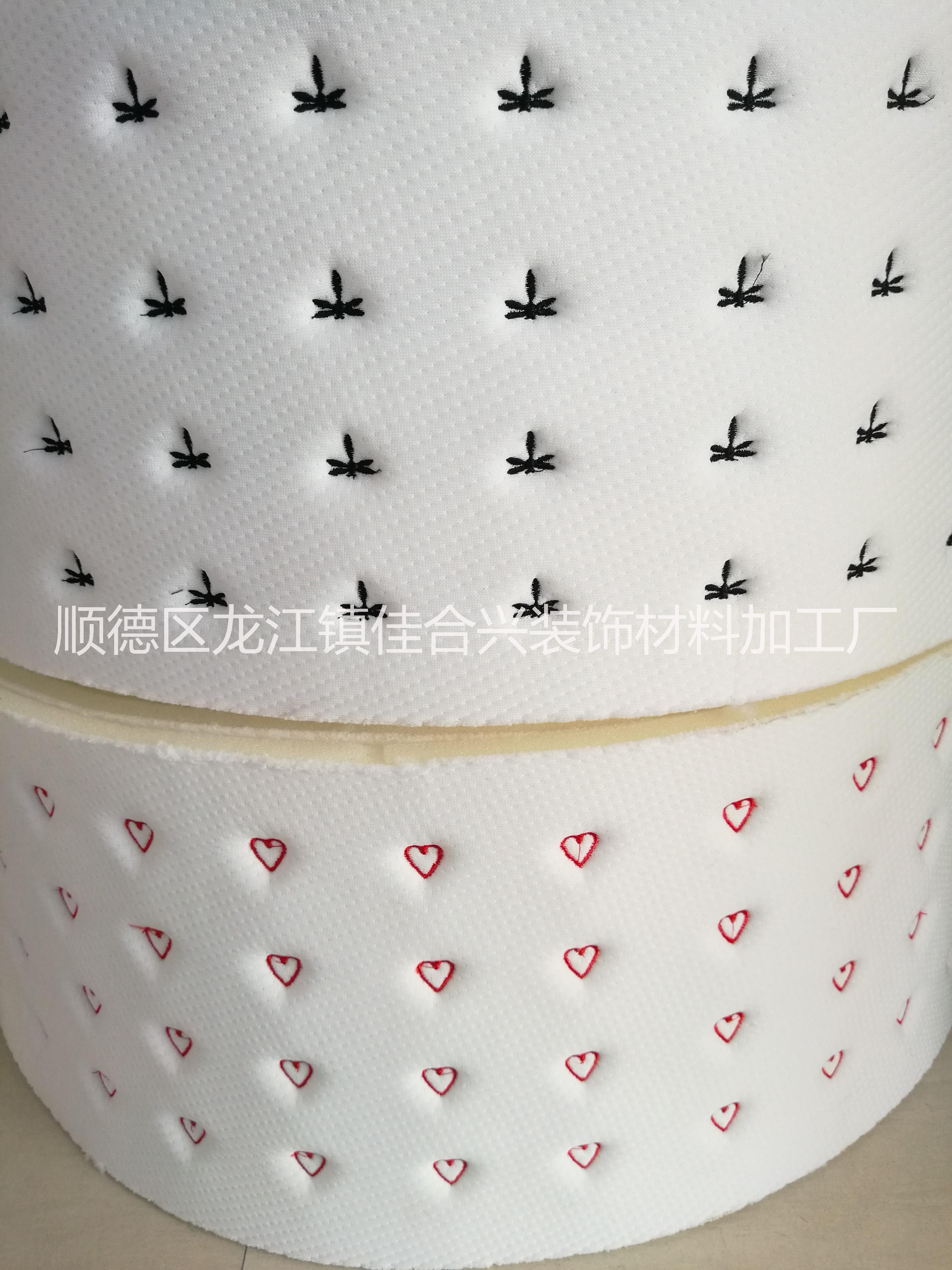 3D4D網(wǎng)布*床墊側(cè)邊佛山墊側(cè)邊刺繡床加工廠家 佛山床墊側(cè)邊 貼合加工 佛山床墊刺繡側(cè)邊
