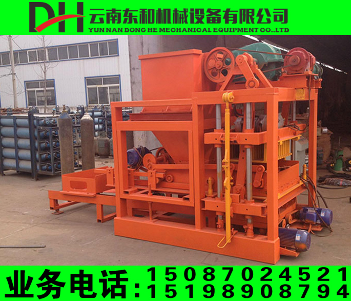供應(yīng)全機動空心磚機昆明免燒磚機磚機昆明全機動空心磚機 云南磚機