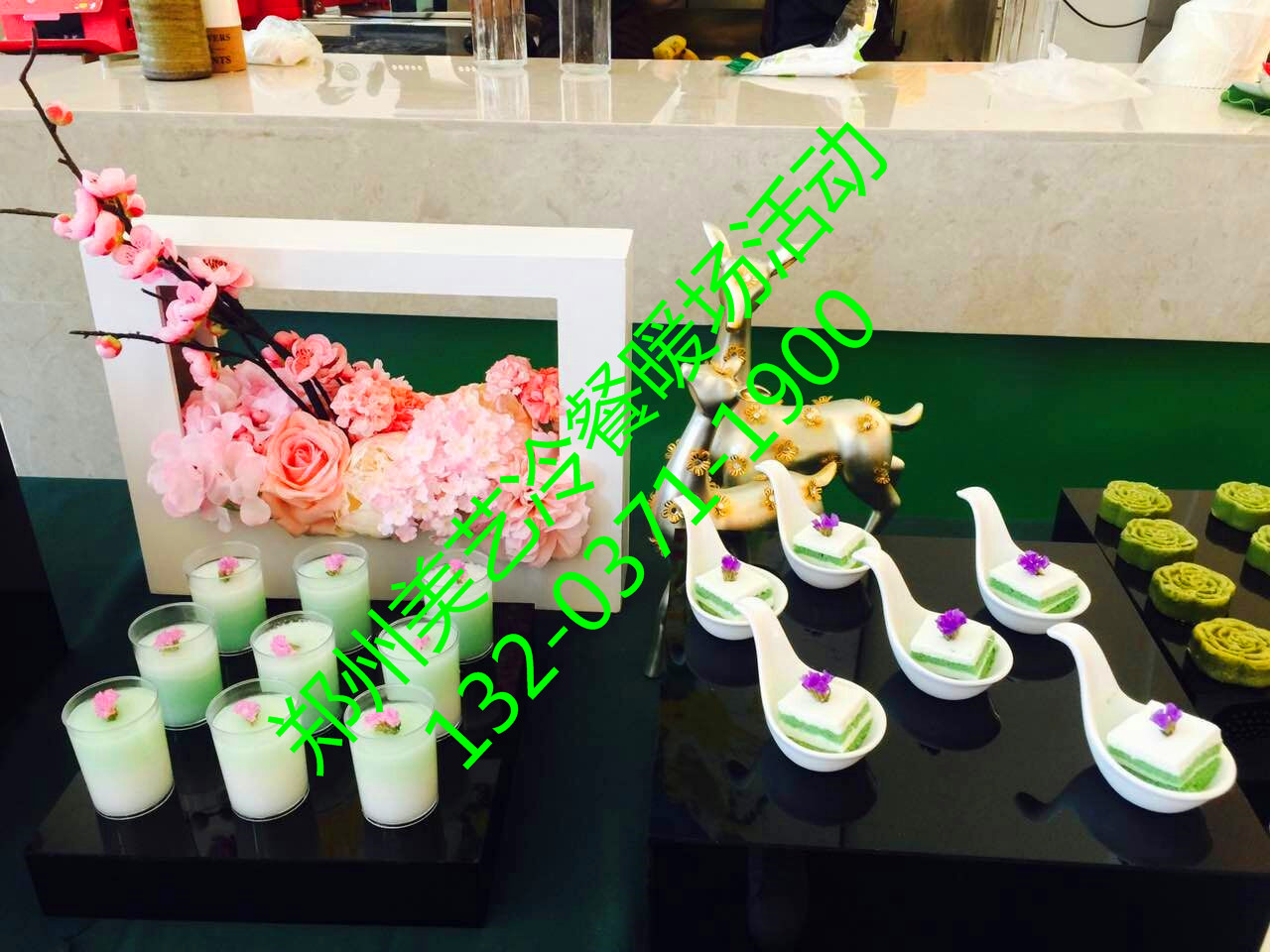 鄭州美藝?yán)洳妥灾途茣?huì)私人宴會(huì)自助燒烤小龍蝦蛋糕