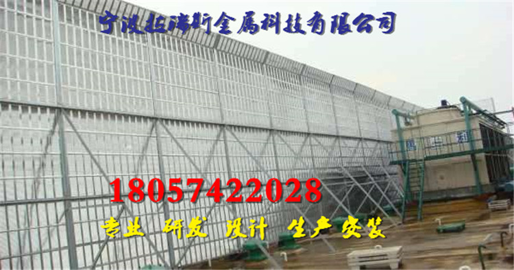 上海冷卻塔隔音屏小區(qū)吸音板聲屏障高速公路隔音墻廠家安裝
