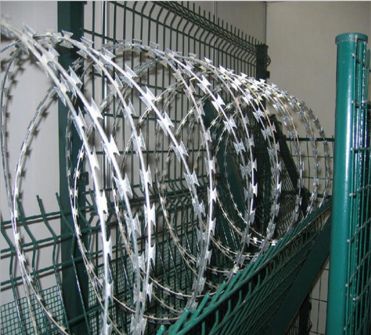 全熱鍍鋅刺繩 不銹鋼鋼絲刺繩 雙股刺繩 防跨越刺繩