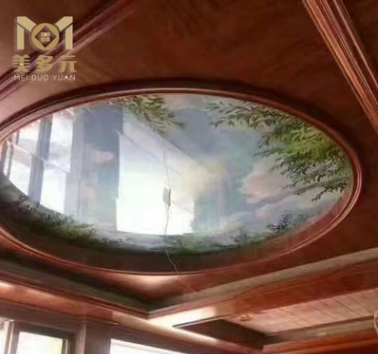 定制竹木纖維集成墻面板3d電視背景墻沙發(fā)背景裝飾板玄關(guān)裝飾壁畫
