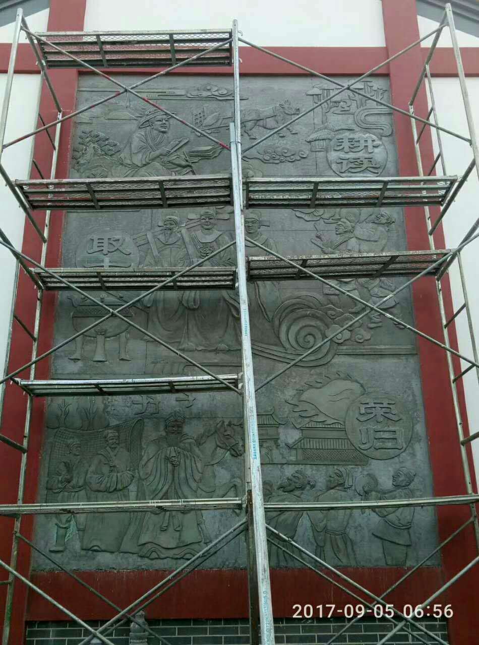 水泥仿古浮雕背景墻