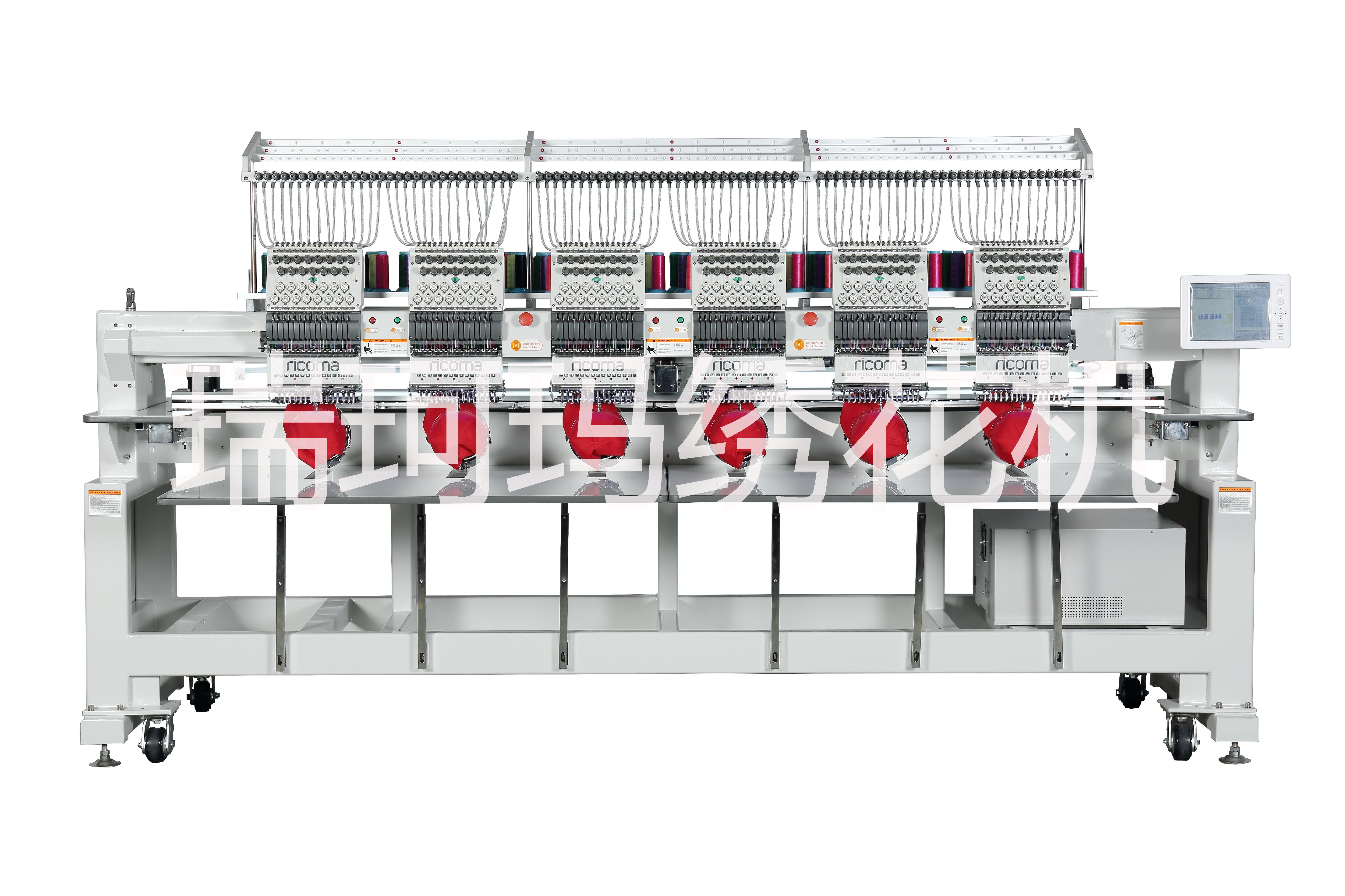 【瑞珂瑪繡花機(jī)】美資品牌CHT2型號多頭機(jī)，可選2、4、8、12頭  美資刺繡機(jī)