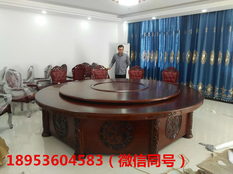專業(yè)供應(yīng)酒店家具 電動(dòng)旋轉(zhuǎn)餐桌