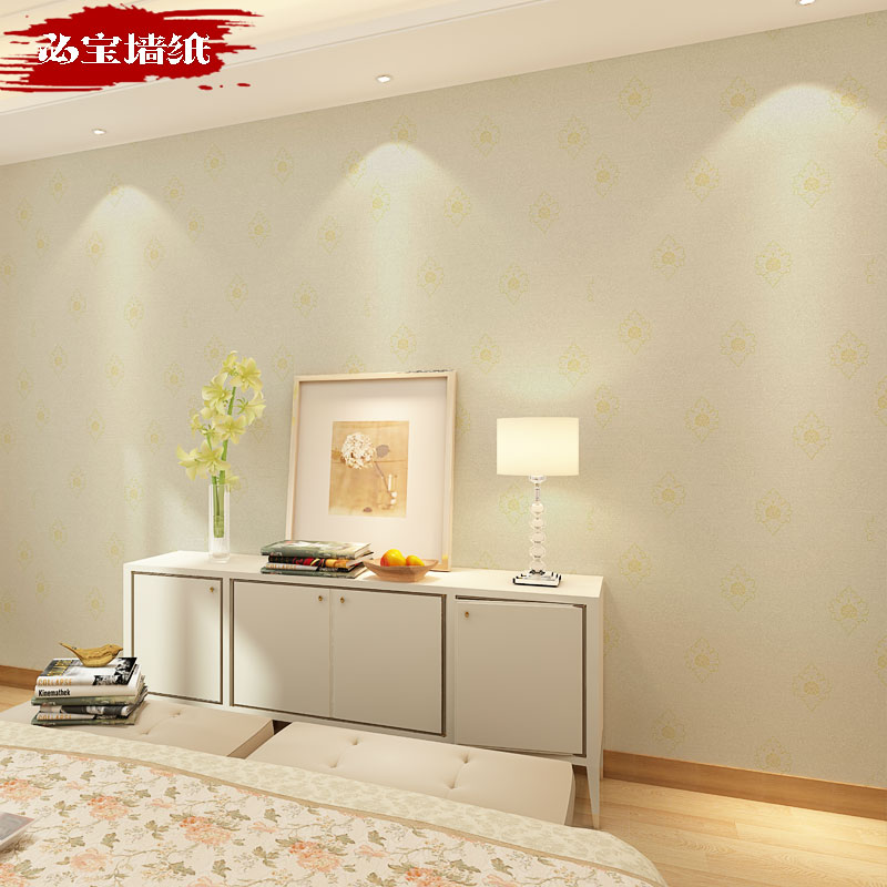 簡(jiǎn)約現(xiàn)代3d無紡布?jí)垳剀八厣蛷d書房臥室壁紙環(huán)保立體粉色墻紙