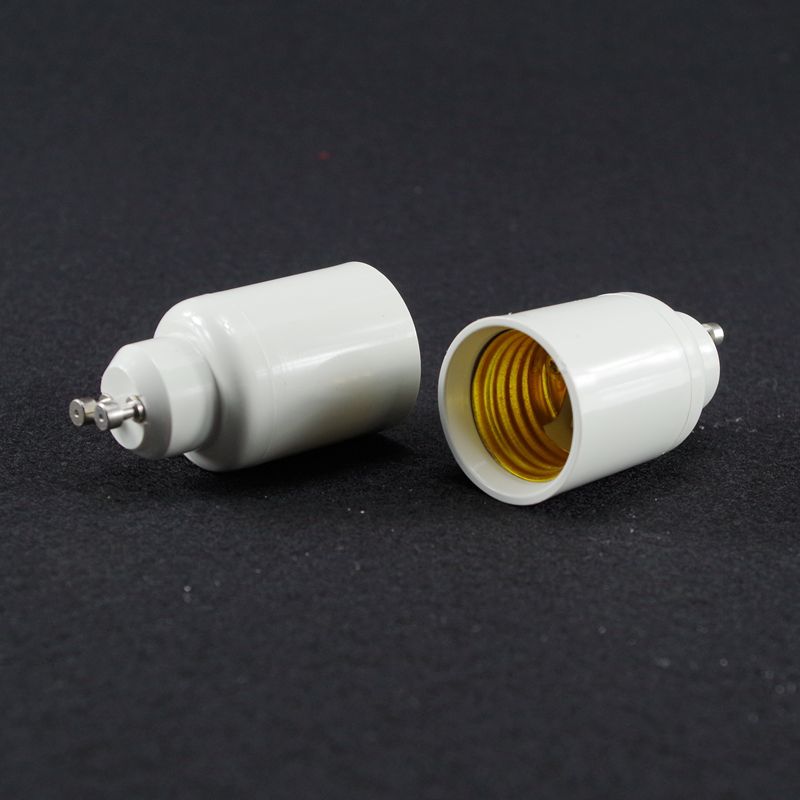 供應(yīng)GGB  GU10-E27 PC防火燈座 轉(zhuǎn)接頭