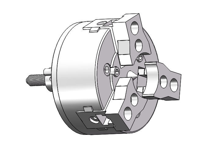 進(jìn)口ladner卡盤三爪定心卡盤-鋼體車床高精密卡盤