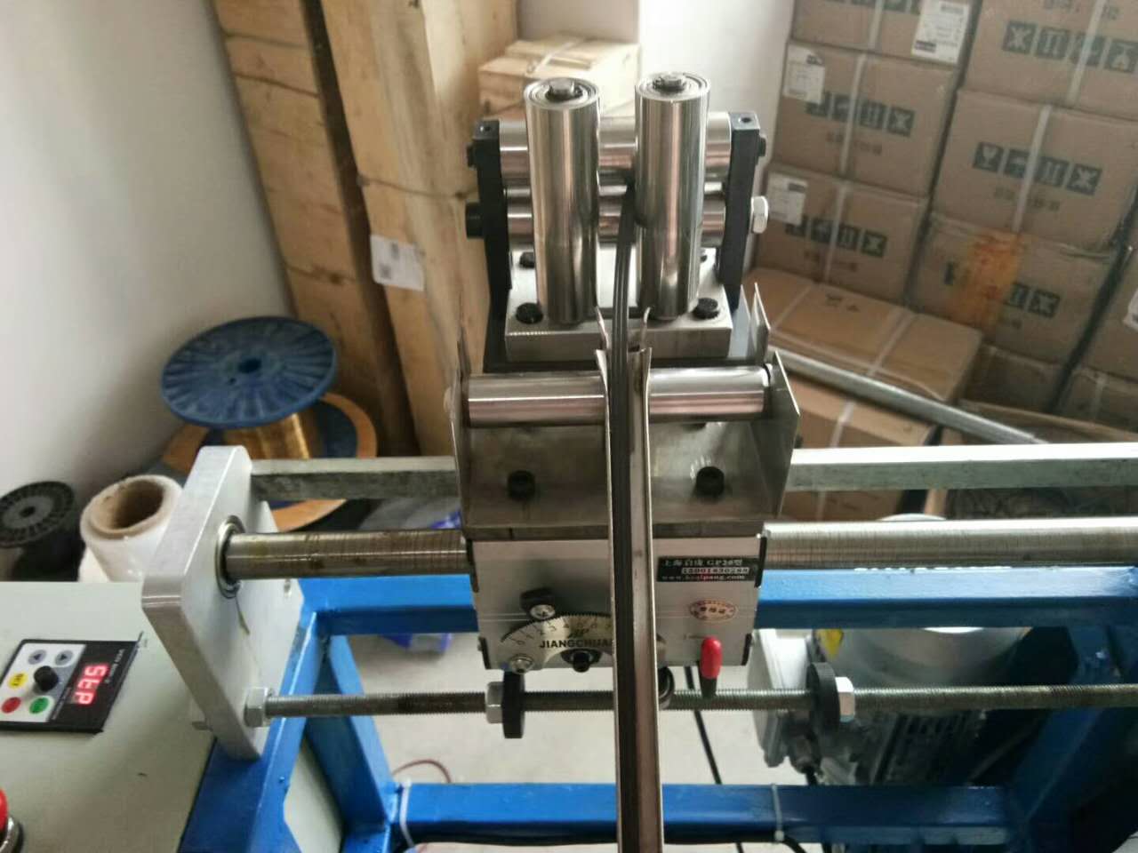 皮帶收線機全自動收線機 變頻收線機 皮帶收繩器
