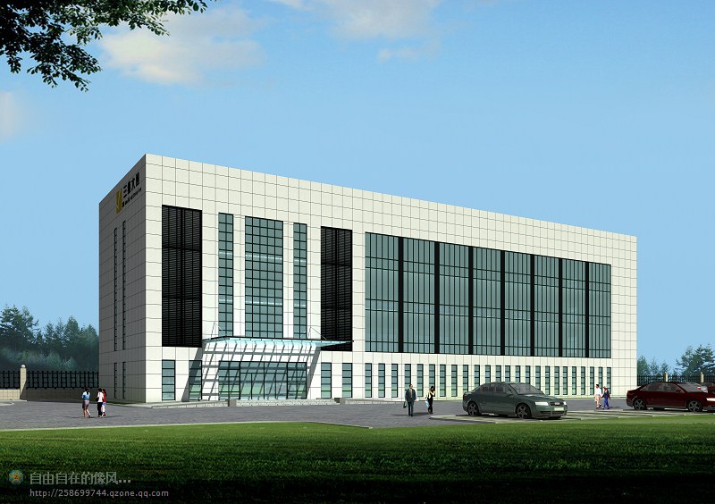 供應(yīng)廠房辦公樓效果圖設(shè)計(jì)