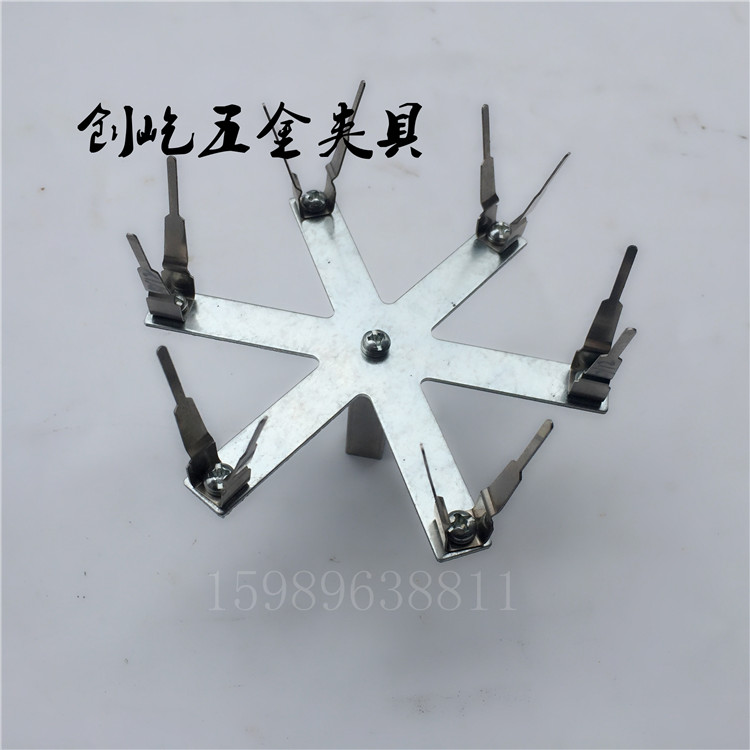 新品上市噴油夾具彈片 電鍍鋼線掛具 噴漆治具