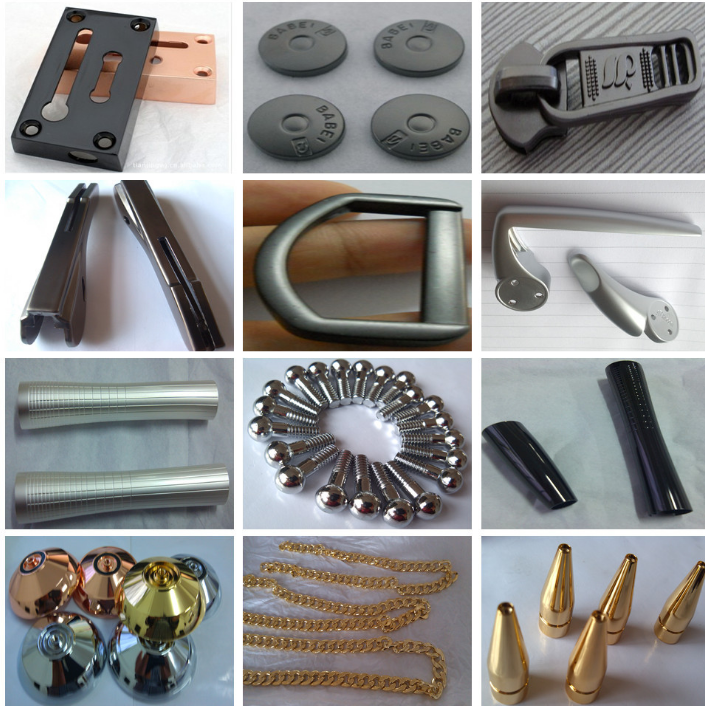 日用五金鋅合金電鍍珍珠銀珍珠紅銅珍珠金珍珠鉻加工