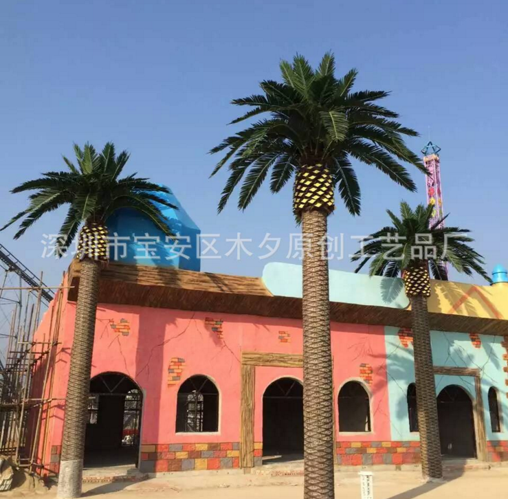 工廠直銷 仿真海藻樹 玻璃鋼海藻樹 中東海藻樹 大型室外海藻樹