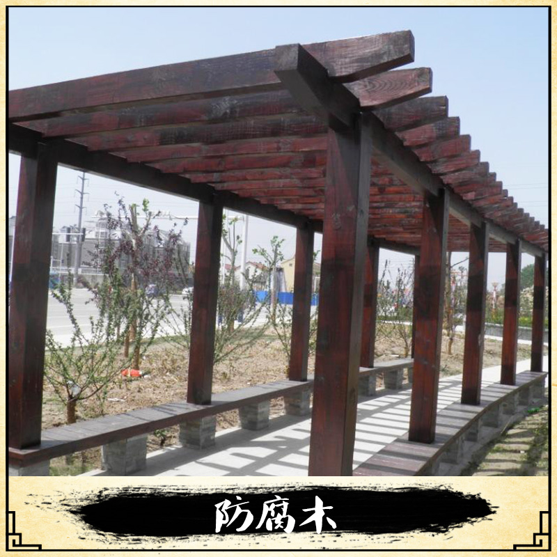 上海防腐木 廠家供應(yīng)戶外防腐木材 樟子松防腐實(shí)木板材 建筑生態(tài)木工板批發(fā)