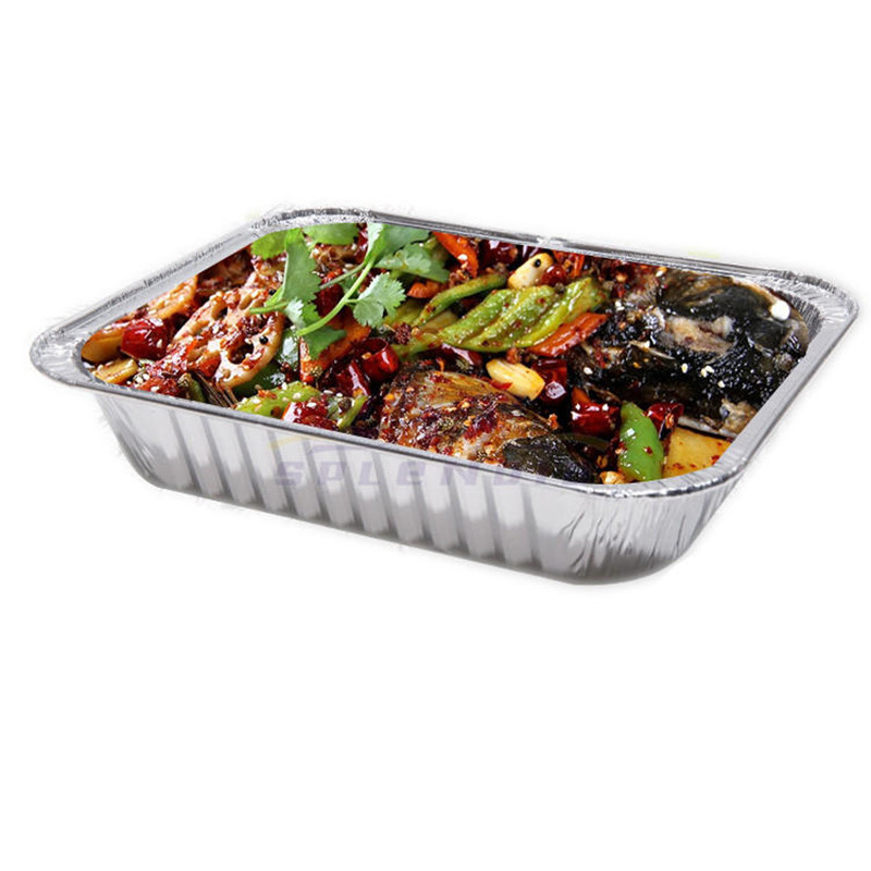 廠家* 烤魚(yú)盤(pán)長(zhǎng)方形鋁箔 耐高溫錫紙烤魚(yú)盤(pán)長(zhǎng)方形鋁箔