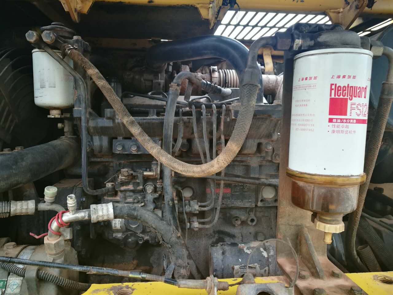 玉柴85-7二手挖掘機，全車原版，包送到家