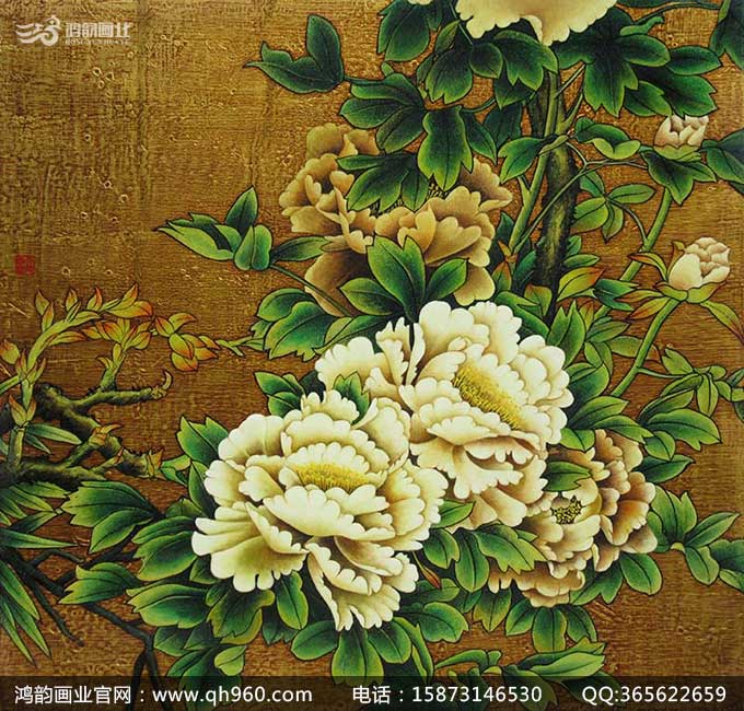 東方藝術(shù)的瑰寶 廣東金箔畫