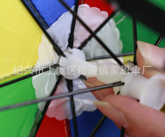 旅游遮陽頭傘 彩虹防曬傘帽 上虞頭戴釣魚雨傘批發(fā) 垂釣用品 小直桿帽傘