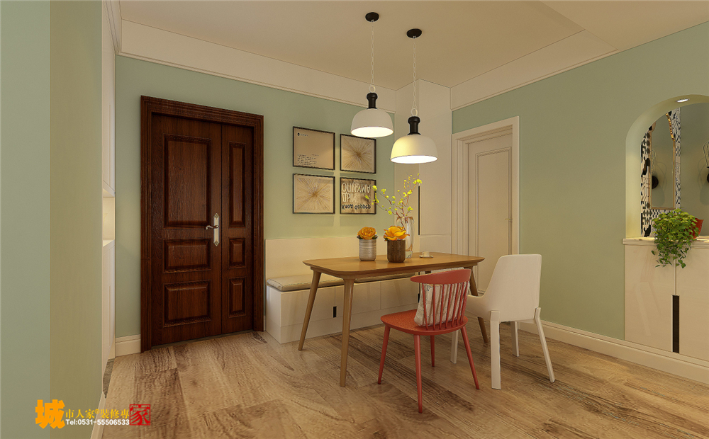 世茂天城裝修，濟(jì)南世茂天城93平 濟(jì)南世茂天城93平裝修效果圖