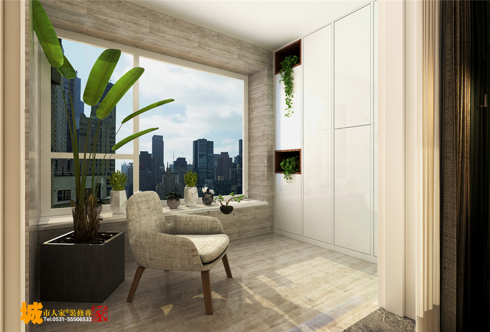 世茂天城裝修，濟(jì)南世茂天城93平 濟(jì)南世茂天城93平裝修效果圖