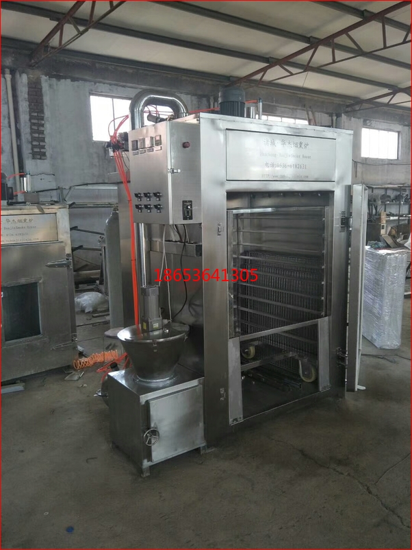 重慶豆干煙熏機 香干熏烤爐節(jié)能環(huán)保 木屑煙熏香干機新款豆干煙熏機