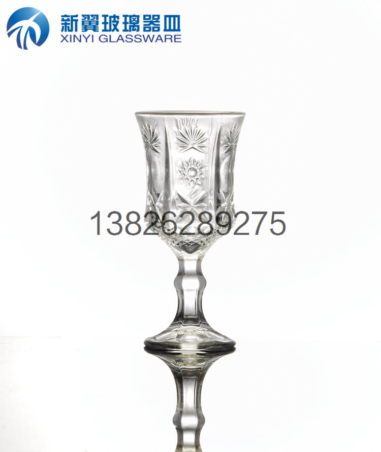 白酒杯無(wú)鉛水晶一口杯烈酒杯洋酒杯6個(gè)*禮盒裝廠家直銷