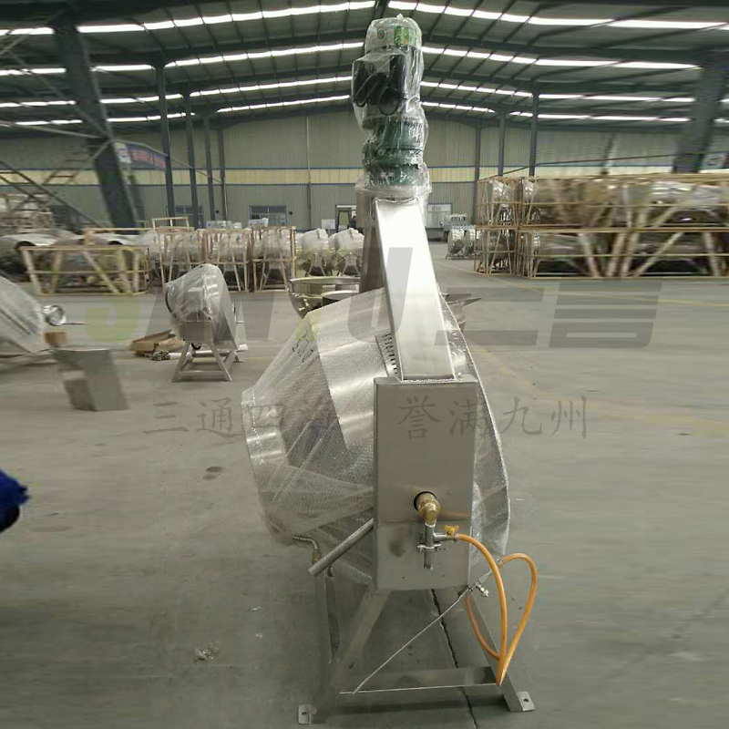 供應(yīng)三譽(yù)專業(yè)炒醬設(shè)備 燃?xì)獬瘁u鍋