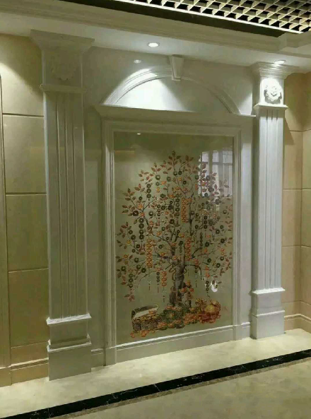 佛山博立可 石材羅馬柱高溫微晶石