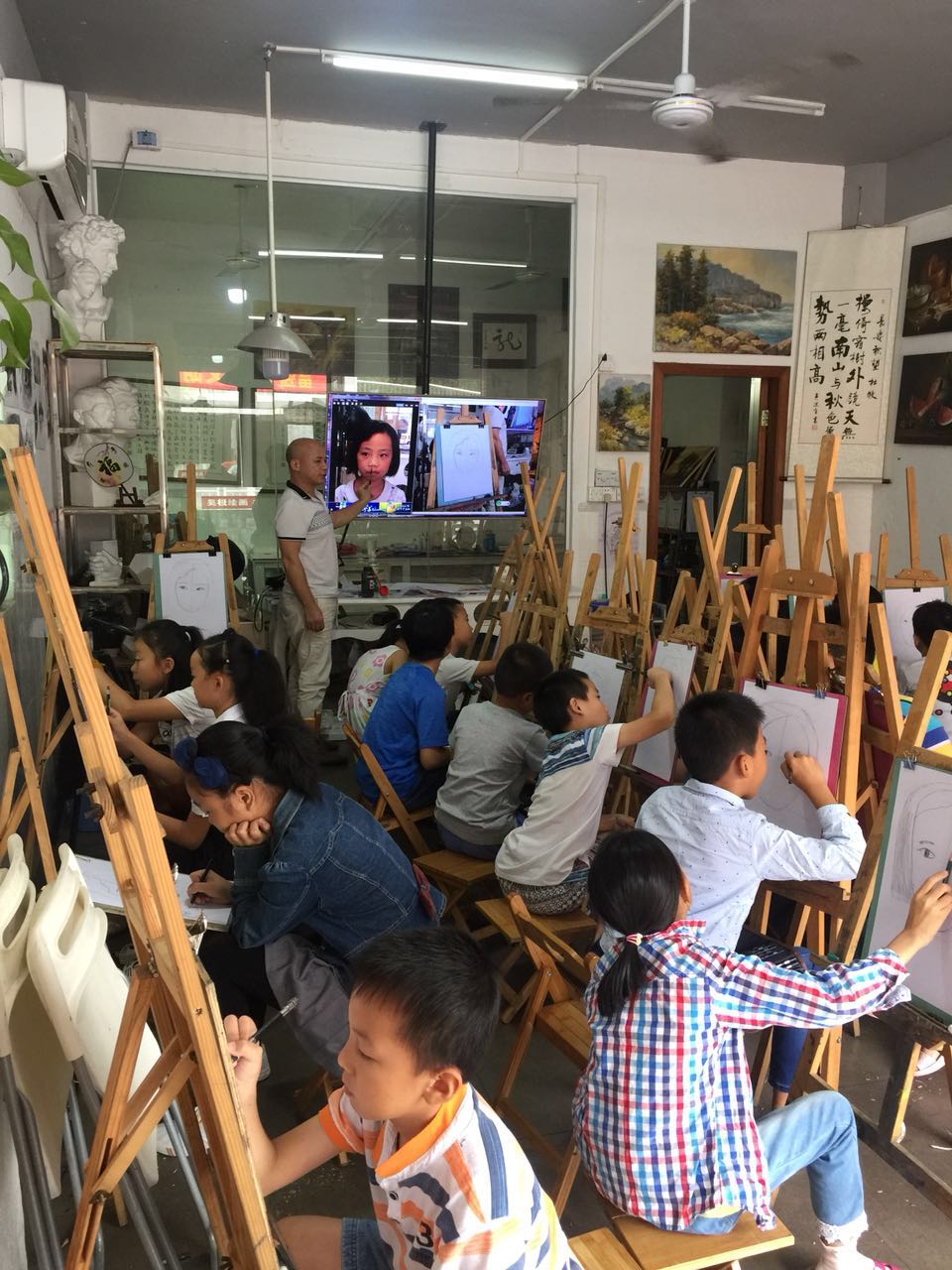 深圳繪畫培訓，深圳寶安美術培訓