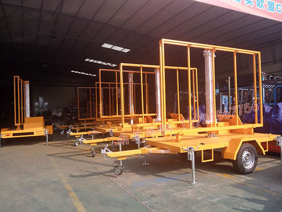 3噸雨篷平板拖車