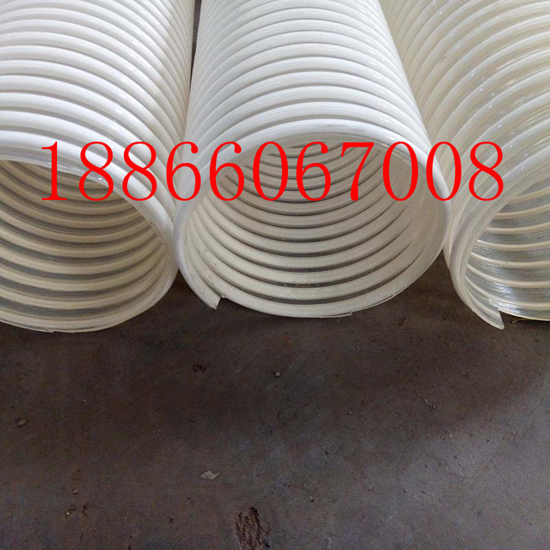 PU塑筋軟管 拋丸機(jī)軟管 塑筋螺旋軟管廠家*