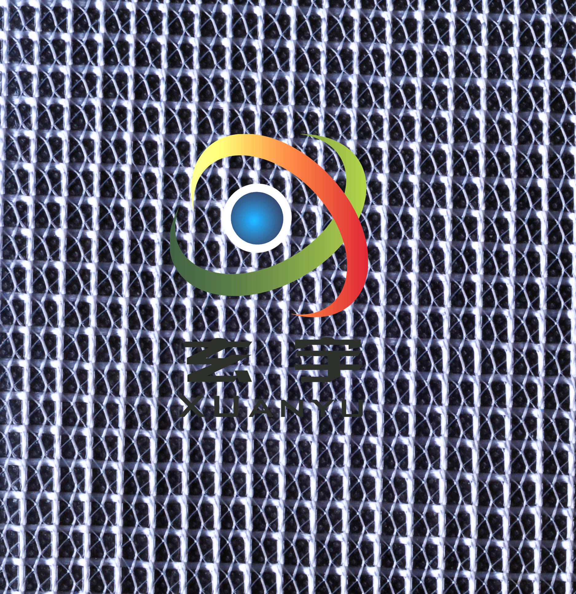 供應(yīng)PVC透明網(wǎng)格布，花紋透明布