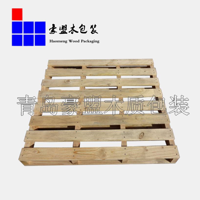 膠州楊木托盤尺寸定做打托纏膜一條龍專業(yè)定做 膠州托盤